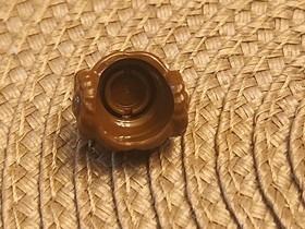 LEGO Star Wars Princess Leia hair from 2000 in OG Brown only in 7190