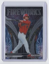 2021 Panini Prizm Draft Picks Fireworks Branden Boissiere Arizona Wildcats #F-BB