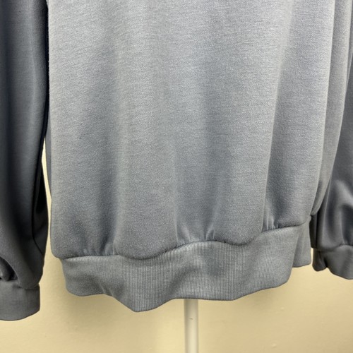 L.A.B. Studio Vivid Lauren Pullover Damen Large blau grau Pulli Bärenaufnäher - Bild 7 von 13