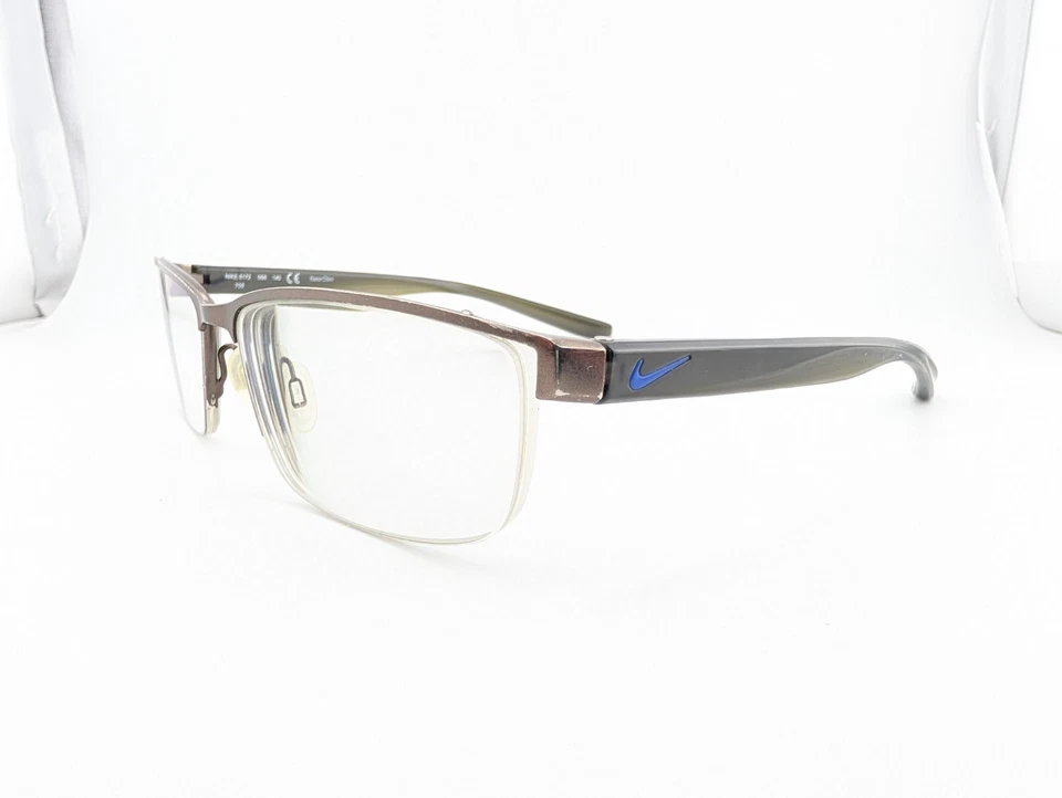 Monturas para gafas Nike solamente, NIKE 8172 068, 56-16-140, gris Foto 3 de 4