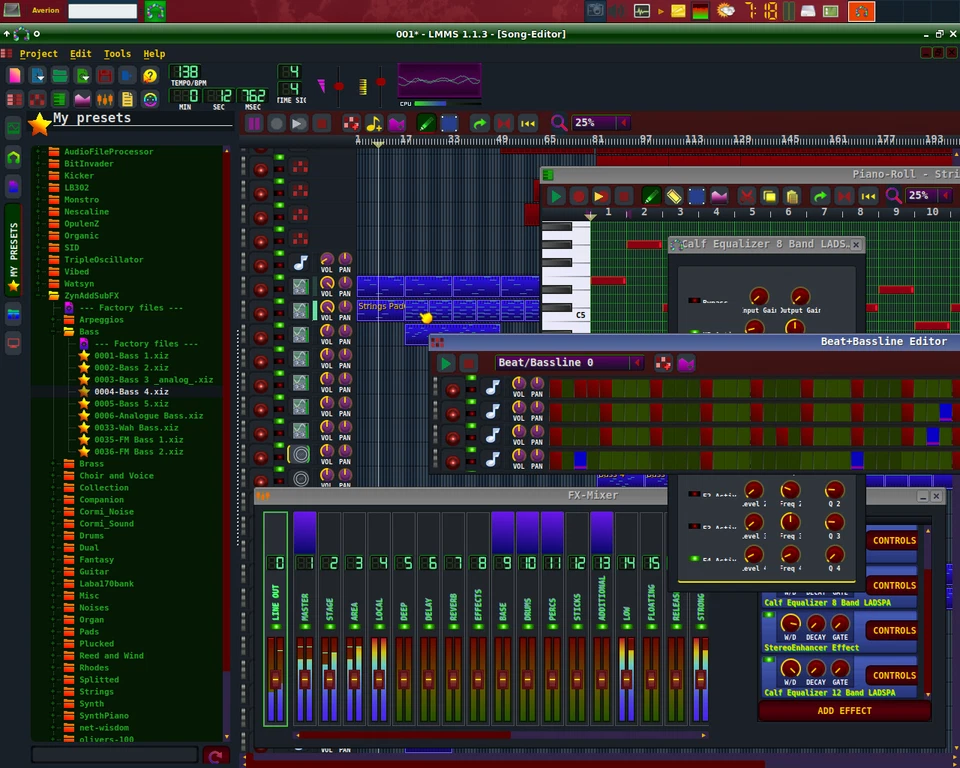 Pro Music Production Software Beat Maker MultiTrack Audio Editor Mixing DAW - Image 3 of 4