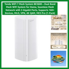 Advanced WiFi 7 Mesh Network BE3600 - 3 Gigabit Ports, Parental Control Included
