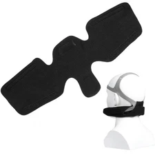 CPAP Neck Pad Cushion Breathable CPAP Mask Strap Cover Headgear Strap Covers Red