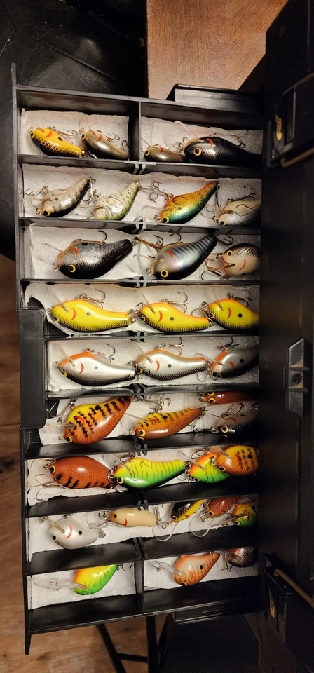 Colección de señuelos vintage Bagleys Heddon Excalibur 191 con caja sin precio base Foto 2 de 4