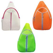 Sacchetta di sottaceball chiusura cerniera professionale sacche di racchetta