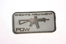 Knights Armament PDW Tactical Morale Patch PVC Hook Back *NEW