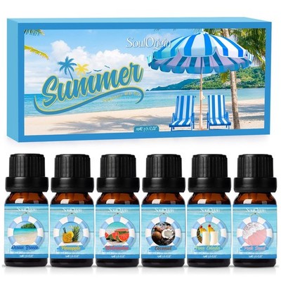 SoulOrigin Sommer Ätherische Öle Set, Duftöl 60 ml (1er Pack), 