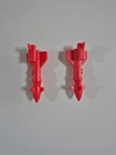 Vintage TMNT Rocksteady’s Pogocopter 1991 Left & Right Mush-Makin’ Missile Parts