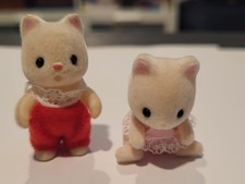Sylvanian Families Calico Critters Silk Cat Baby Twins