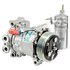 For Chevy C7500 Kodiak & GMC C7500 Topkick OEM AC Compressor w/ A/C Drier CSW