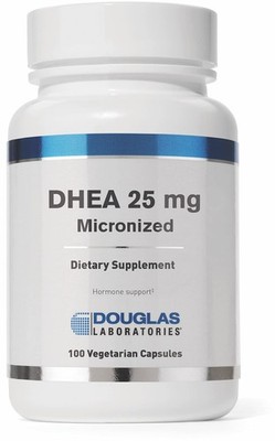 Douglas Laboratories DHEA 25 mg Capsules - Micronized - 100 Count (Pack of 1) 