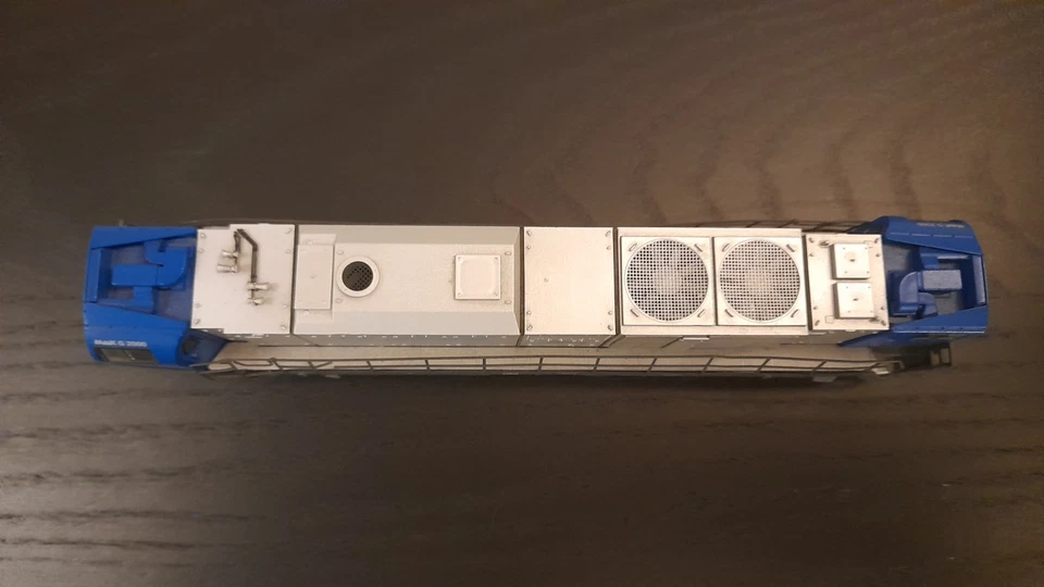 Treno Mehano Locomotiva Diesel G2000 Blue Vossloh Scala H0 Con Decoder - Imagen 3 de 4