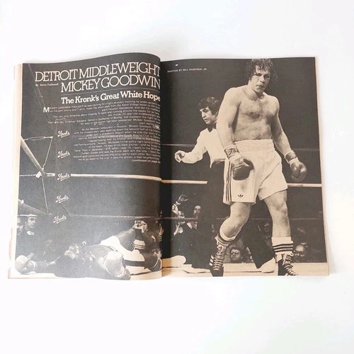 KO MAGAZINE MICHAEL SPINKS COVER Matthew Saad Mohammed Poster Dec 1981 | VGC  - 画像9/13