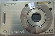 Sony Cyber-Shot DSC-W50 6.0 MP Digital Camera FOR PARTS/REPAIR ONLY READ
