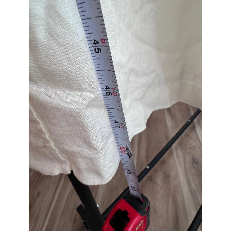 Vestido de trinchera Croft & Barrow sin mangas mezcla de lino con botones y cinturón S g1 Foto 4 de 4