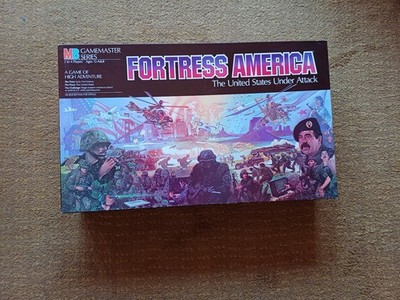 Fortress America English Edition MB Master Series with ''Sadamm Hussein'' cover