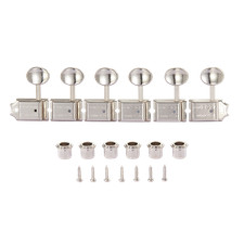 Left Handed Nickel Strat/Tele Vintage Guitar Tuning Keys Tuners Machine Heads
