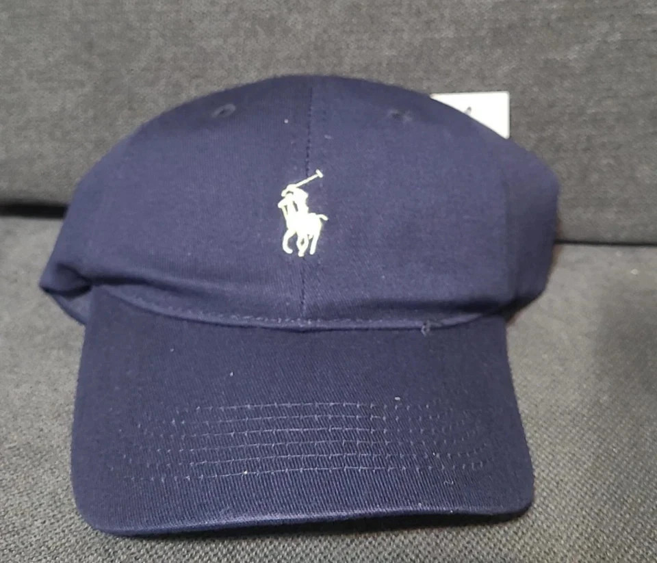 PoloRalphLauren Men’s Baseball Cap Adjustable Chino Cotton Hat NWT