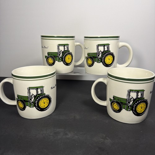 John Deere Coffee Cups , 4 Gibson Officially Licensed Mugs