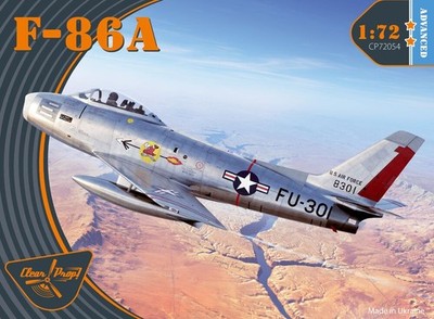 Clear Prop Models CP72054 - 1:72 F-86A - Neu