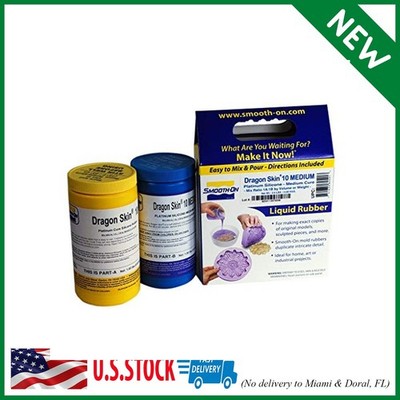 Dragon Skin 10 Medium - Addition Cure Silicone Rubber Compound - Pint Unit