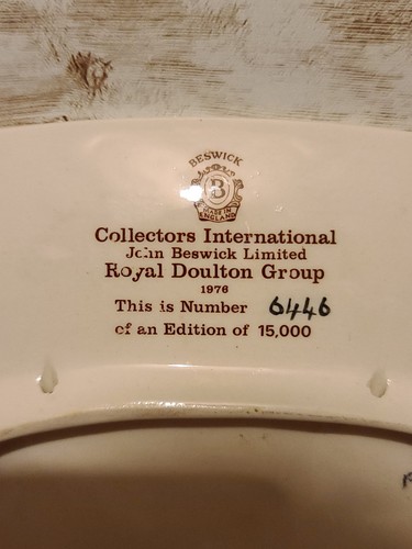 Royal Doulton - Beswick - "Christmas in Holland" Collectors plate 1976 - Picture 5 of 9