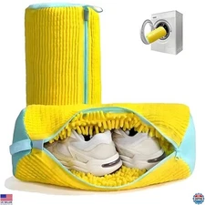 2-Pack Heavy Duty Shoe Washing Bags 15.4in Anti-Tear for Sneakers, Delicates,