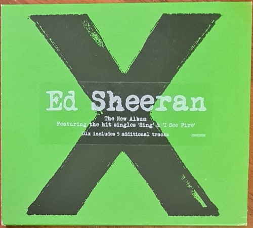 X by Ed Sheeran (CD, 2014)