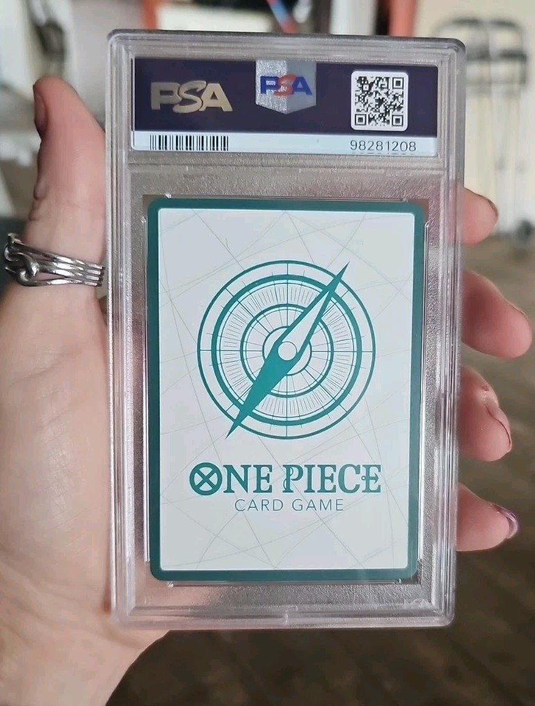 PSA10.クイーン•キング One Piece PRB-01 Queen Gold Don Card Konjiki Kagura Premium