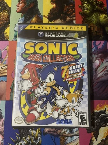 Sonic Mega Collection GameCube Nintendo Player’s Choice CIB Tested Complete