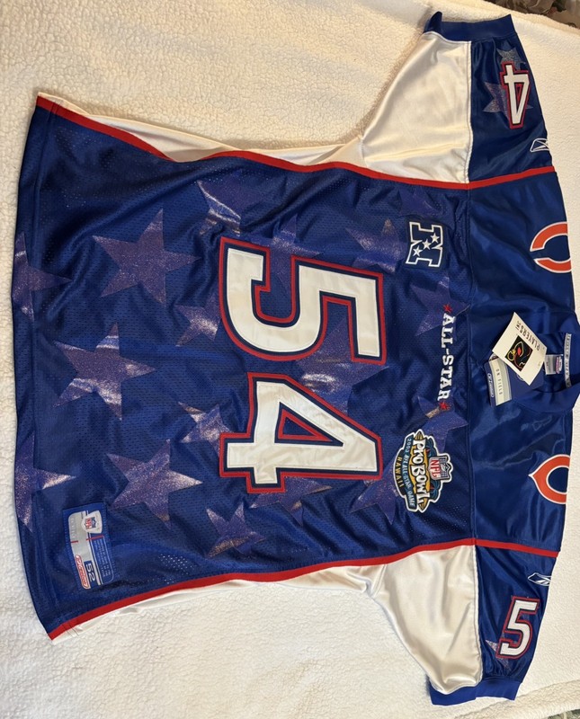 BRIAN URLACHER 2003 PRO BOWL NEW w/tags NFL ALL STAR GAME Jersey Size 52 XL