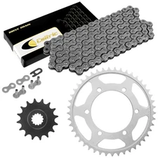 Drive Chain & Sprockets Kit for Yamaha R6 YZF-R6 2006-2016