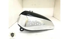 FIT FOR YAMAHA XT TT 500 CHROME BLACK PAINTED PETROL TANK 1U6,1980 MODEL