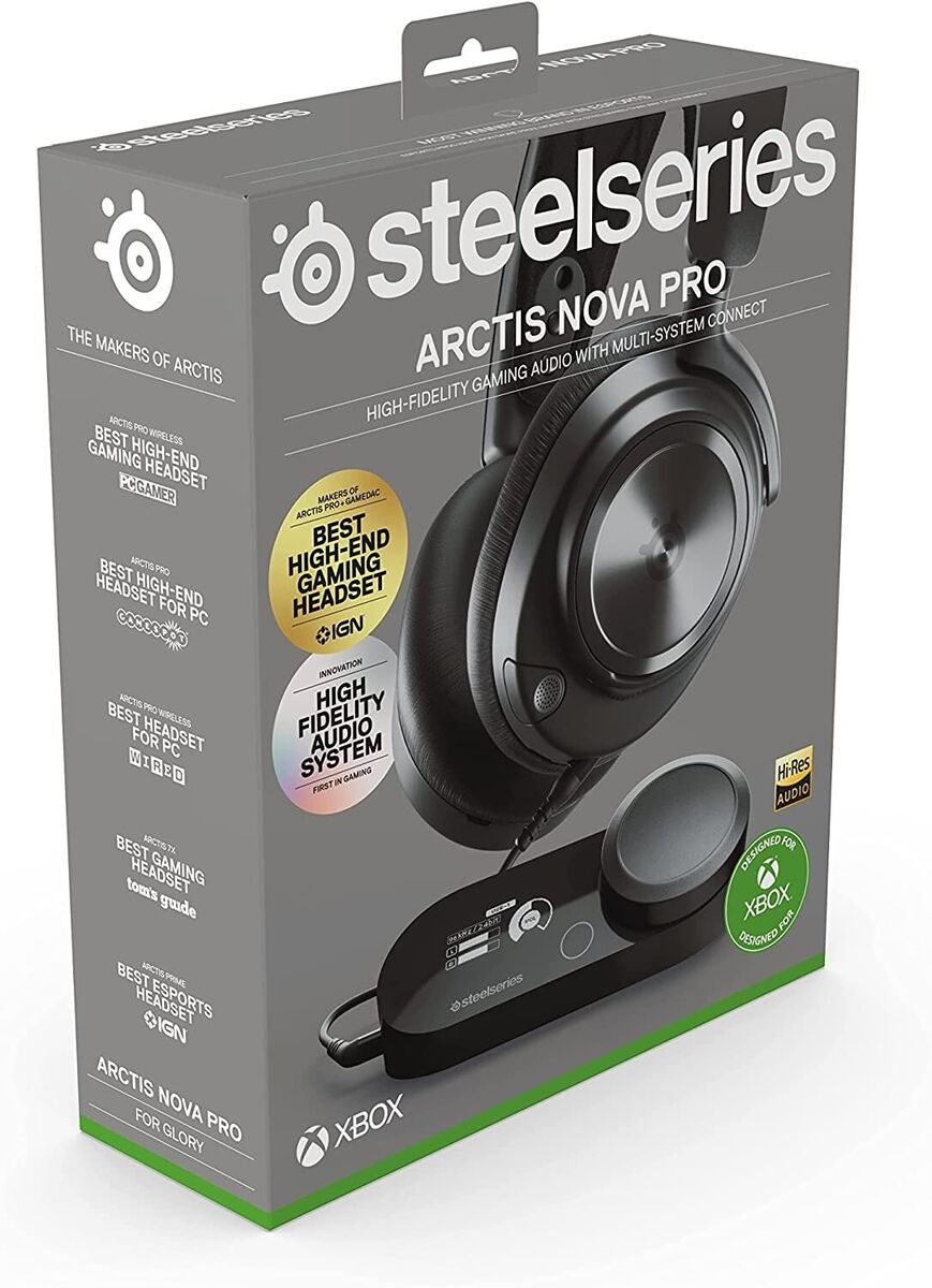 SteelSeries Arctis Nova Pro Wireless - Multi-System Gaming Headset