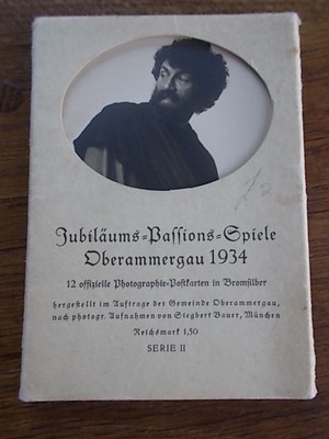 12 Deutsche Ansichtskarten Die Ostern Passionsspiele Jesu Christi Oberammergau 1934 