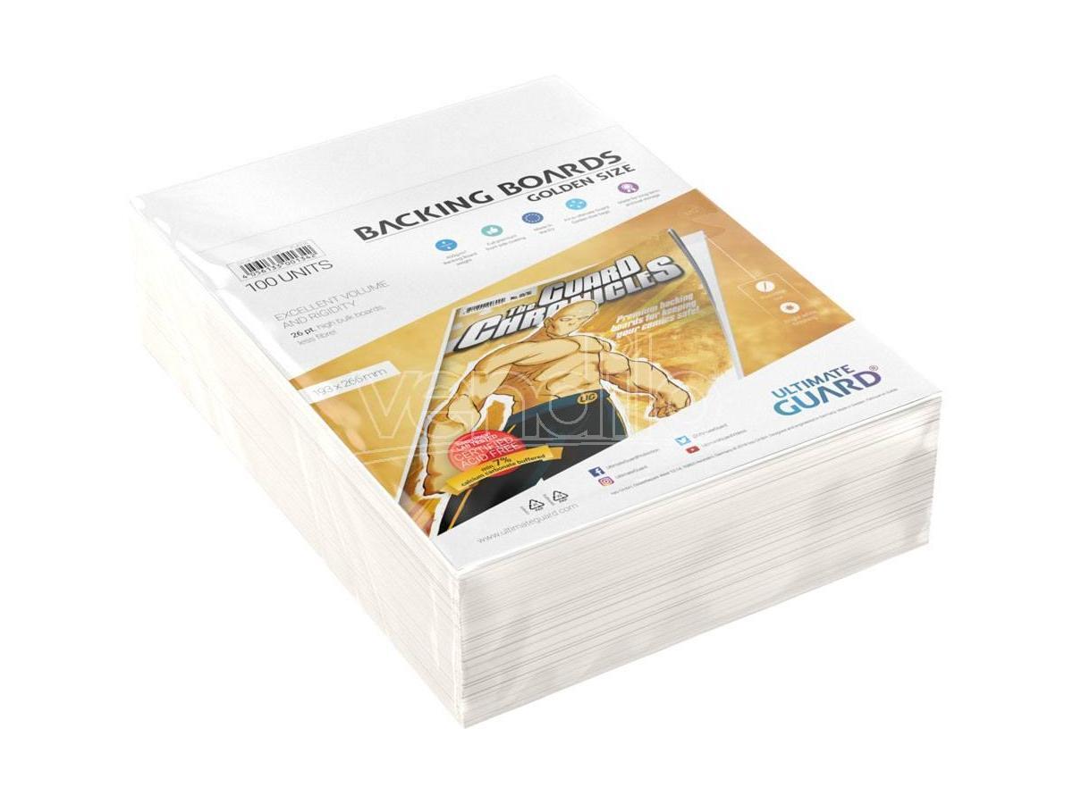 Ultimate Guard Comic Backing Boards Golden Size (100) Ultimate Guard