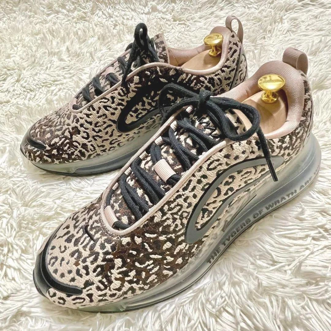 Nike Air Max 720 ID X Maharishi Grey White Leopard Print BQ7699 ...