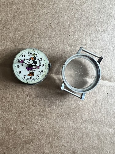 vintage minnie mouse Bradley Watch Original running - Picture 7 of 12