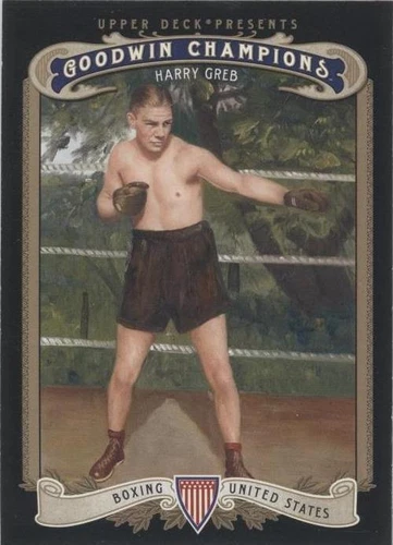 2012 Upper Deck Goodwin Champions - Harry Greb #155