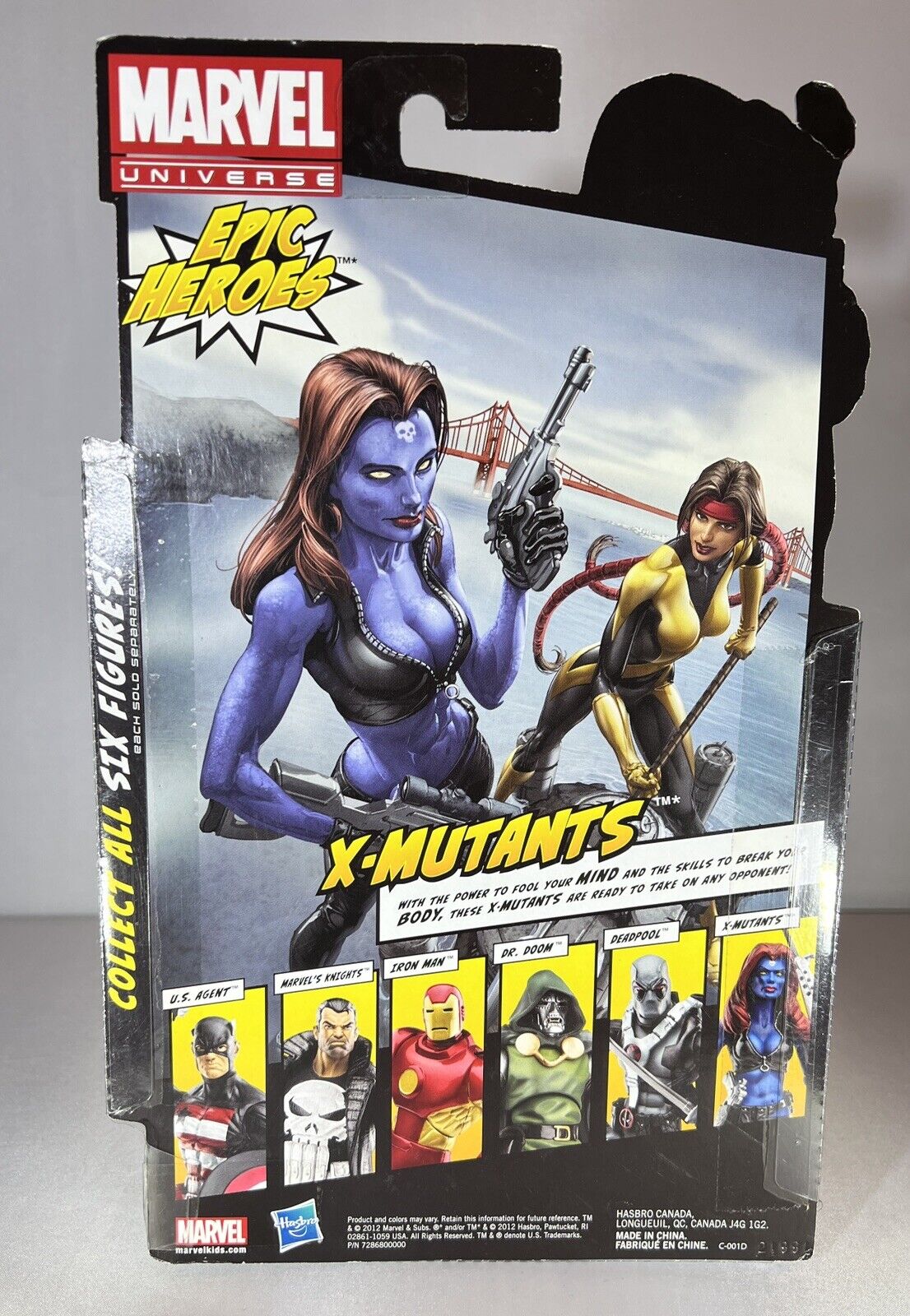 Marvel Legends Mystique Epic Heroes Series Figure Sexy Moc