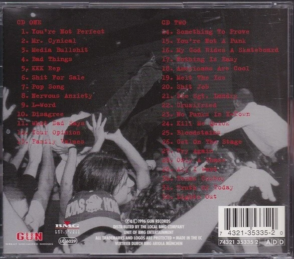 SPERMBIRDS / GET OFF THE STAGE - THE LAST CONCERT * NEW 2CD'S 1996 * NEU - Bild 2 von 2