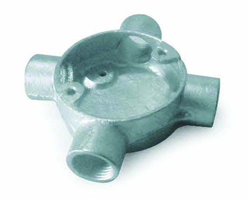 20-25mm Galvanised steel Conduit Metal Boxes &Conduit Accessories Bend,Tees etc - Picture 7 of 27