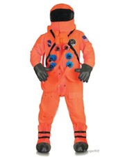 Astronaut Costume NASA Apollo 11 Deluxe TEEN Moon Space Suit Helmet Orange