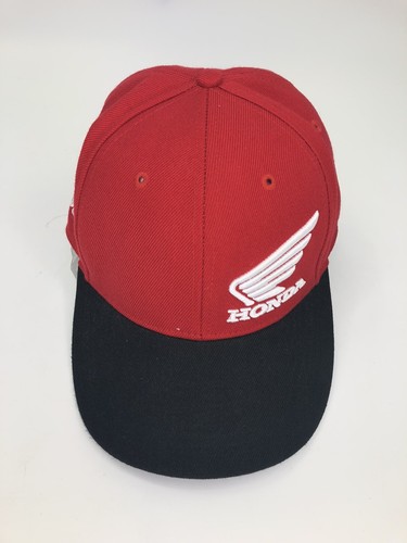 Red Honda Wing Hat Cap Racing Car Hat 