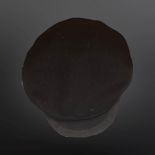 Vintage 1829 Fisherman's Black Gronlands Skipper Wool Cap Made In Denmak - Picture 5 of 5