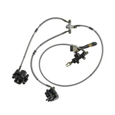 Go kart Hydraulic Rear Brake Caliper Foot Brake Assembly Kit ATV Quad Golf Cart