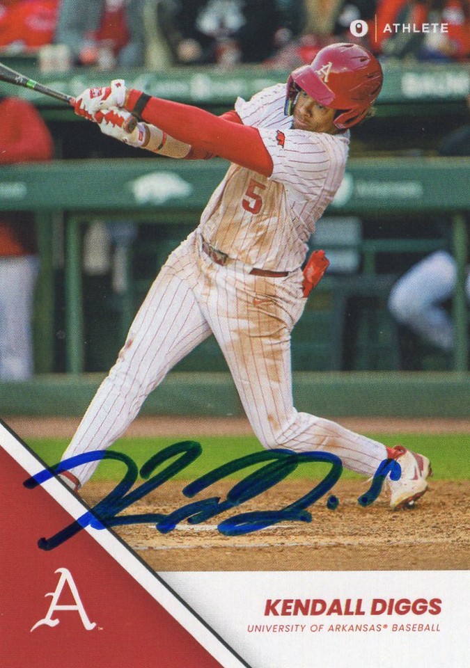 Arkansas Razorbacks 2024 Onit NIL Autographed Baseball Cards IP Auto ...