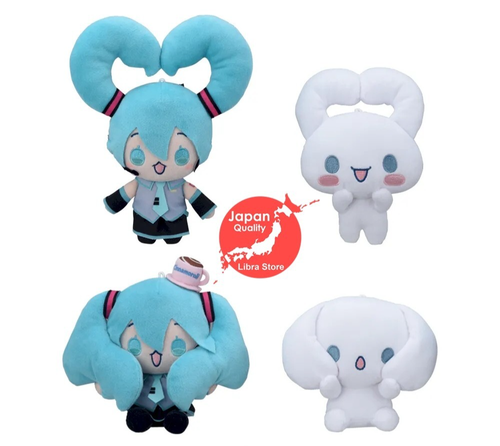 IWBR - Figura Mossa Hatsune Miku 15 Cm, Bambola In PVC Con Accessori E Viso Intercambiabile, Collezionabile