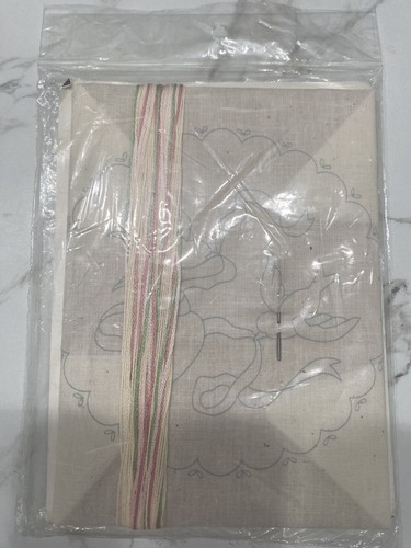Sunset Stitchery Love Birds Embroidery Needle Kit 756 Never Opened Vintage - Picture 3 of 5