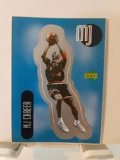 1998-99 Upper Deck MJ Sticker Collection Red Back Michael Jordan #SU25
